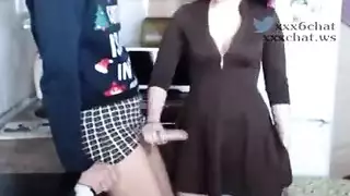 أوضة مطبخ جامحة مع امرأة ناضجة شغوفة